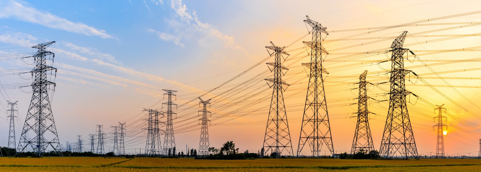 pylônes électriques