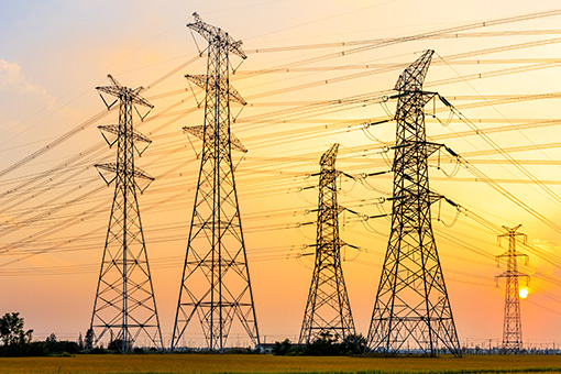 pylônes électriques