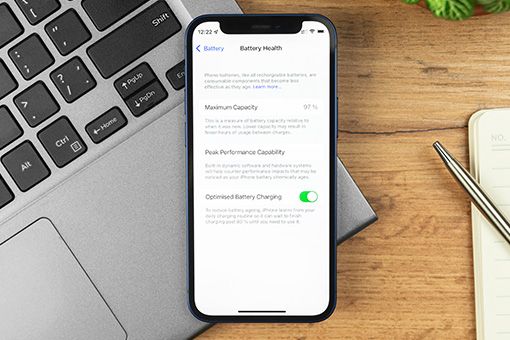 mode économie d'énergie iphone
